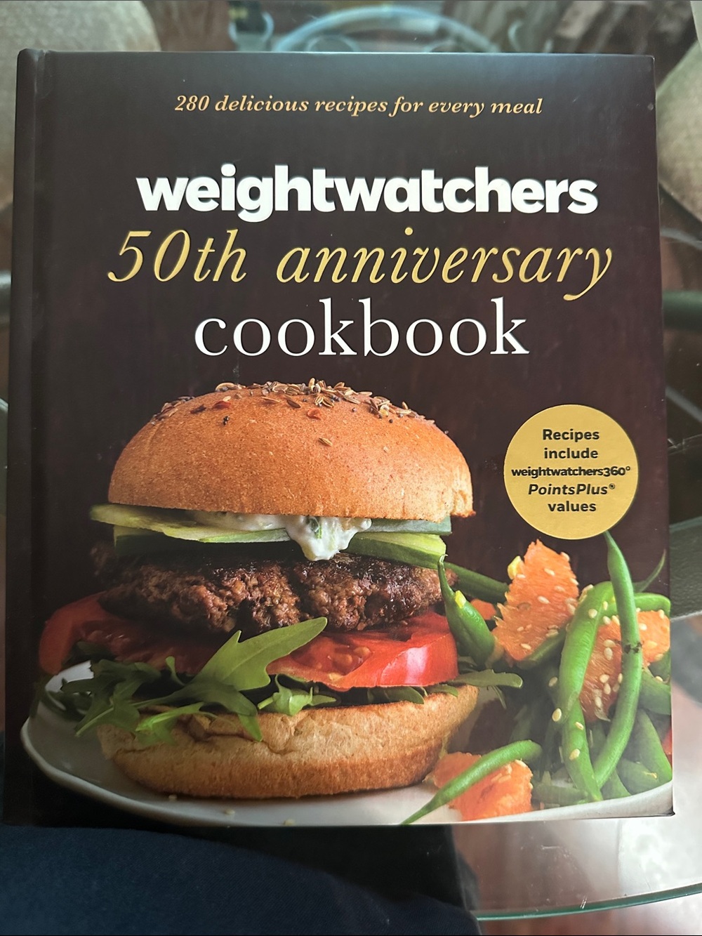Weight Watchers Brown & Gold 50th Anniversary Cookbook